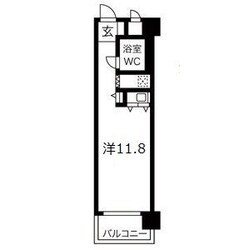 朝日プラザ梅田Ⅱの物件間取画像